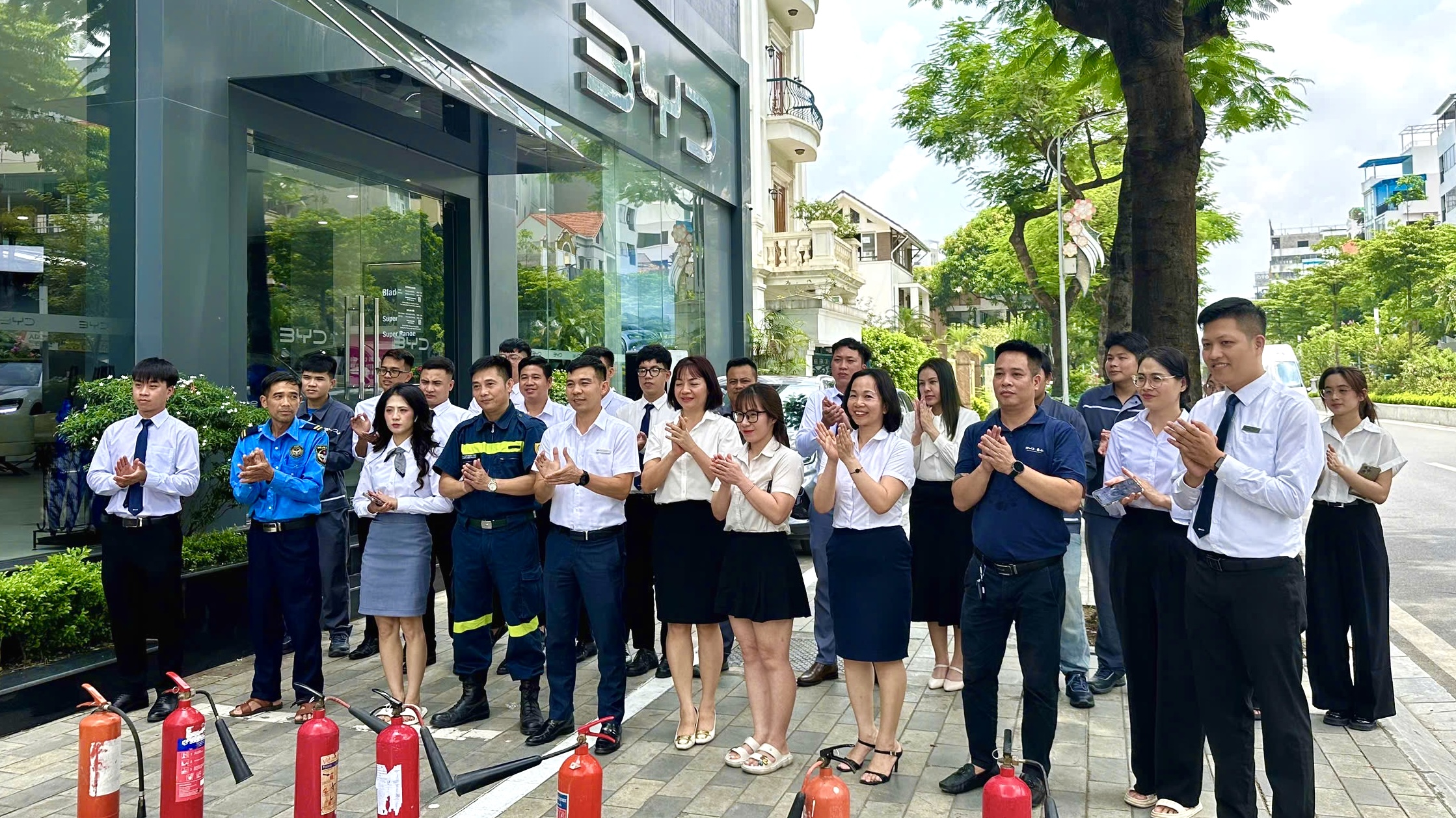 BYD Tây Hồ tuyên truyền PCCC