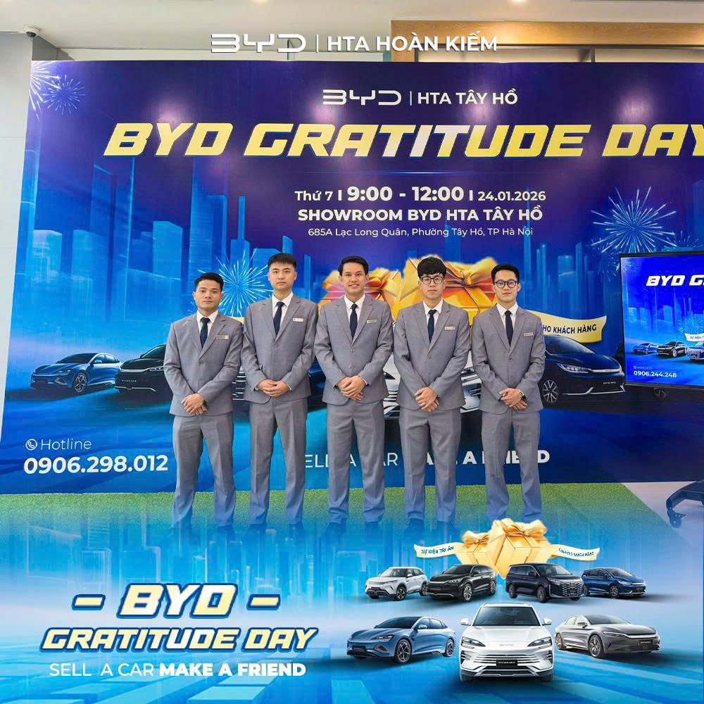 BYD GRATITUDE DAY